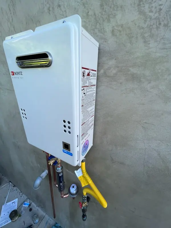 Tankless water heater installation for Cypress Lake homes