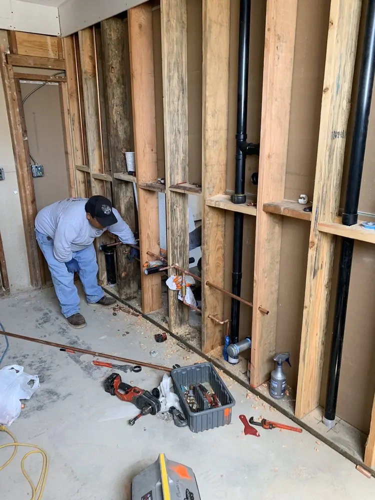 Commercial rough-in plumbing for Commercial Plumbing in Cypress Lake